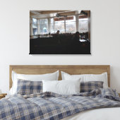 Boat House Canvas Afdruk (Insitu (Slaapkamer))