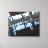 Boat House Canvas Afdruk (Voorkant)