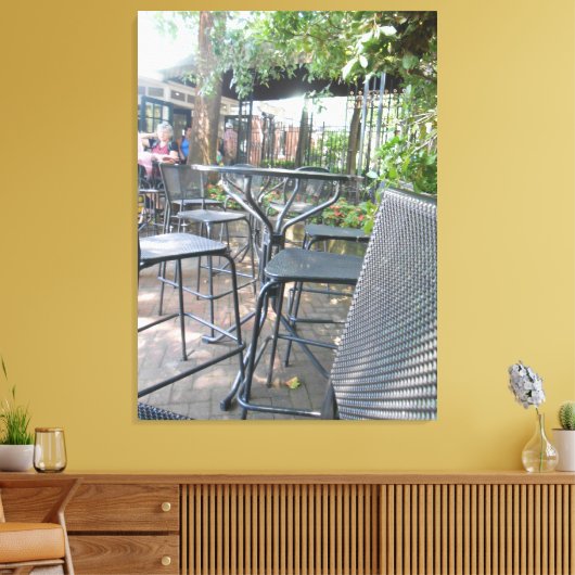 Boat House Canvas Afdruk (Insitu (Woonkamer))