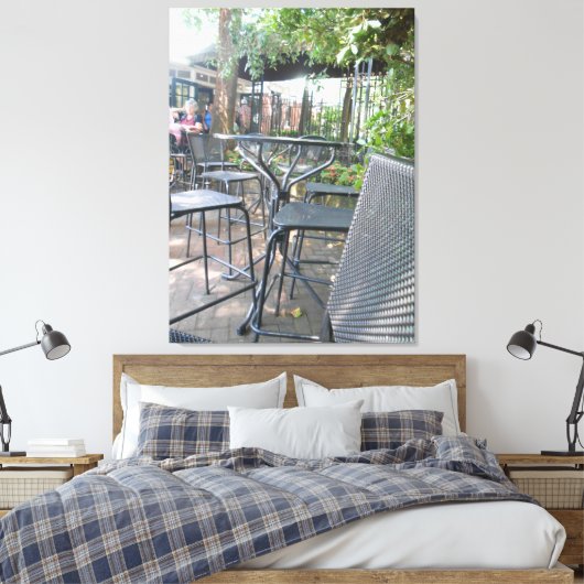 Boat House Canvas Afdruk (Insitu (Slaapkamer))