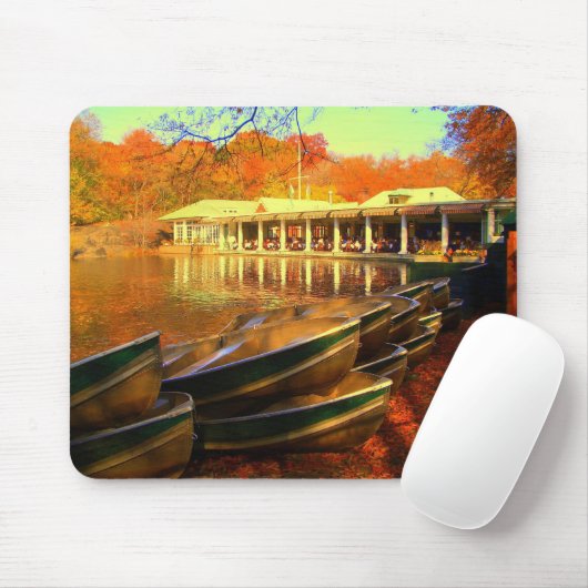 Boat house / Central Park 2006 Muismat (Met muis)