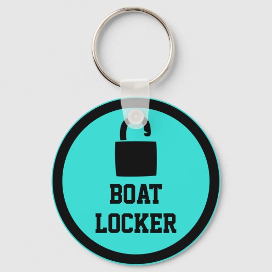 Boat House Locker Sleutelhanger (Voorkant)
