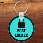 Boat House Locker Sleutelhanger (Achterkant)