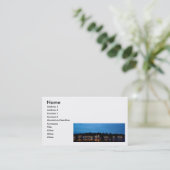 Boat House Row visitekaartje art (Staand voorkant)