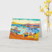 Boat in Collioure | Andre Derain | Kaart (Gele Bloem)