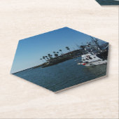 Boat in Oceanside, CA Kartonnen Onderzetters (Schuin)