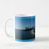 Boat in Oceanside, CA Koffiemok (Links)