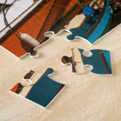 Boat in Porlock Weir Legpuzzel (Zijkant)