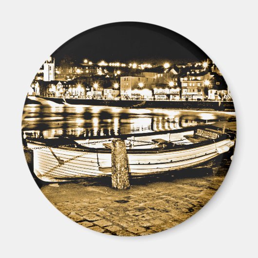 BOAT IN ST. IVES MAGNEET (Voorkant)