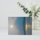 Boat in zonsondergang, Koh pha ngan Briefkaart (Staand voorkant)