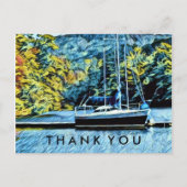 Boat Lake House Dank u Briefkaart (Voorkant)