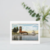 Boat Landing and Miller Tower Briefkaart (Staand voorkant)