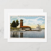 Boat Landing and Miller Tower Briefkaart (Voorkant / Achterkant)