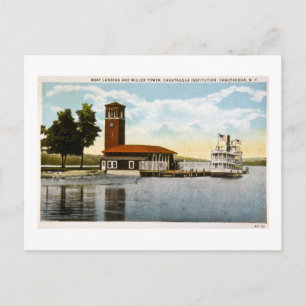 Boat Landing and Miller Tower Briefkaart