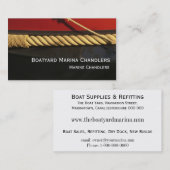 Boat levert scheepsbevoorrading visitekaartje (Voorkant / Achterkant)