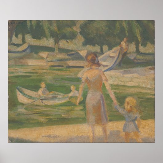 Boat Livery – Brookside Zoo beroemd gemaakt door K Poster (Voorkant)