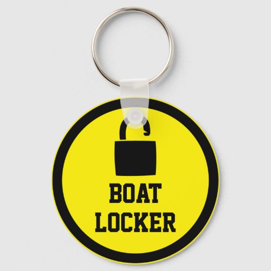 Boat Locker Sleutelhanger (Voorkant)
