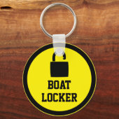 Boat Locker Sleutelhanger (Achterkant)