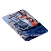 Boat met Red Buoy Magneet (Rechterzijde)