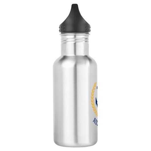 Boat naam Nautical Anchor Gold Style Star Waterfles (Links)