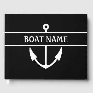 Boat Name Anchor Gastenboek