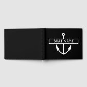 Boat Name Anchor Gastenboek (Volledig)