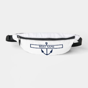 Boat Name Anchor Heuptasje