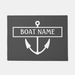 Boat Name Dock Mat