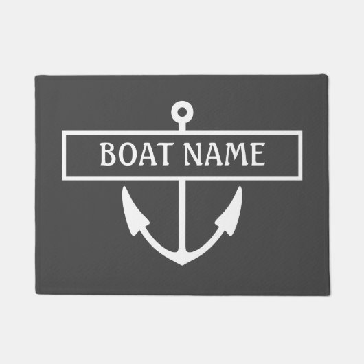 Boat Name Dock Mat (Voorkant)