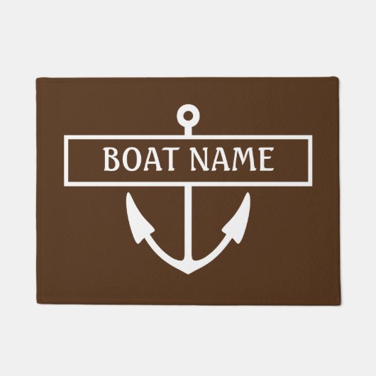 Boat Name Dock Mat (Voorkant)