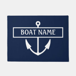 Boat Name Dock Mat
