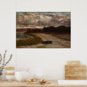 Boat on the Shore - Edward Mitchell Banister Poster (Keuken)