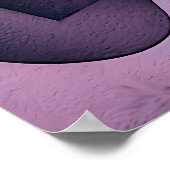 "Boat on Water" Hedendaagse Abstracte kunst Poster (Hoek)