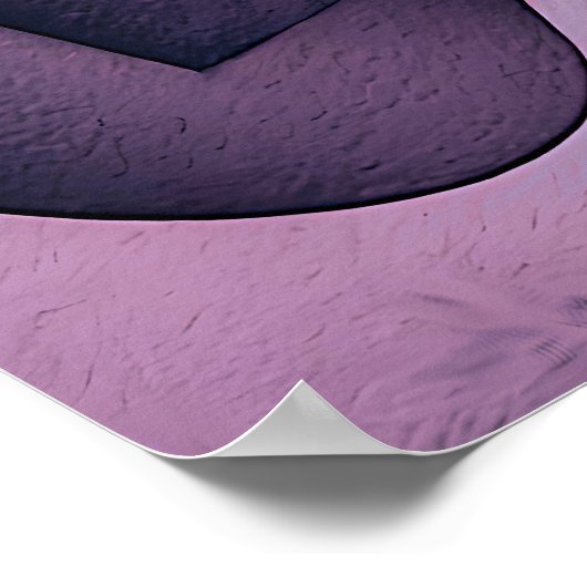 "Boat on Water" Hedendaagse Abstracte kunst Poster (Hoek)