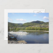 Boat op de Donau Briefkaart (Voorkant / Achterkant)