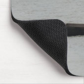 Boat op de rivier muismat (Hoek)