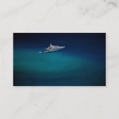 Boat op Magens Bay, St. Thomas, Amerikaanse Maagd  Visitekaartje (Achterkant)