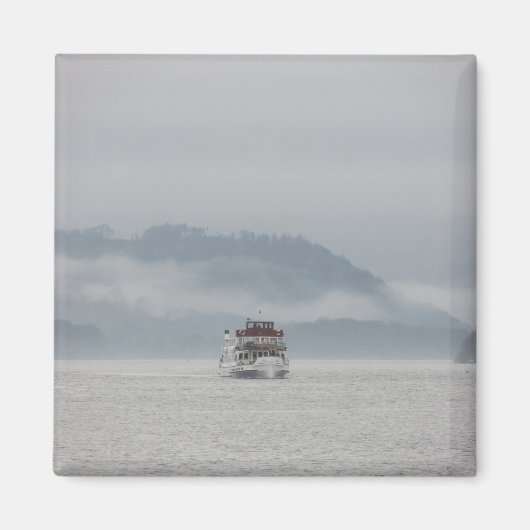 Boat op Windermere Magnet (Voorkant)