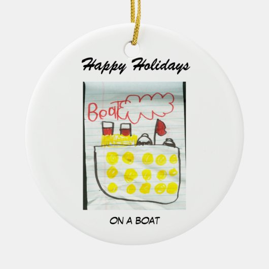 Boat Ornament (Voorkant)