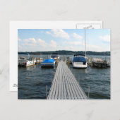 Boat Pier - Chautauqua Lake Briefkaart (Voorkant / Achterkant)