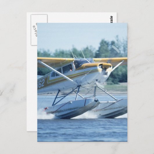 Boat Plane Briefkaart (Voorkant / Achterkant)