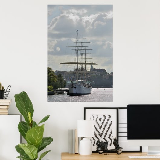 Boat Poster (Thuiskantoor)