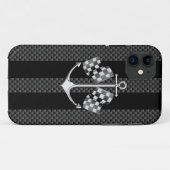 Boat-raceblokken met nanokoolstofvezel Case-Mate iPhone case (Achterkant (horizontaal))