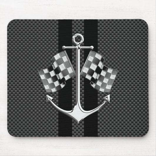 Boat-raceblokken met nanokoolstofvezel muismat (Voorkant)