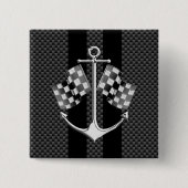 Boat-raceblokken met nanokoolstofvezel vierkante button 5,1 cm (Voorkant)