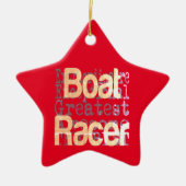 Boat Racer Extraordinaire Keramisch Ornament (Voorkant)