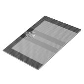 Boat Racing Nautical in Carbon Fibre Style Notitieblok (Schuin)