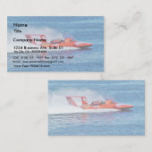Boat Racing Visitekaartje (Voorkant / Achterkant)