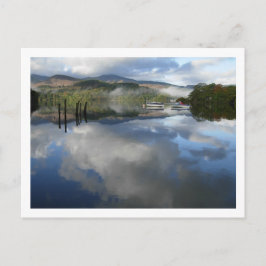 Boat Reflectie op Derwentwater Briefkaart