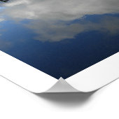 Boat Reflectie op Poster van Derwentwater (Hoek)